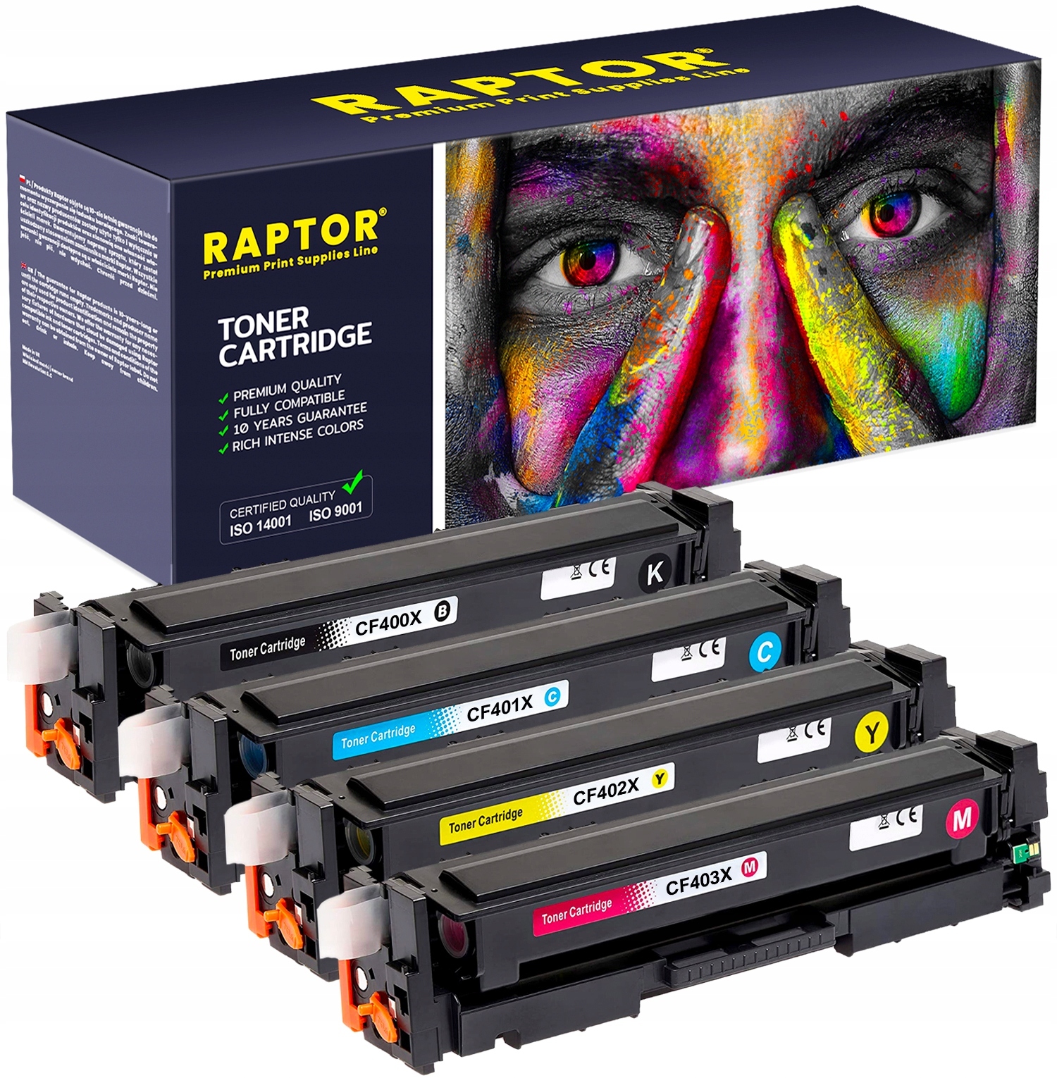 4x Nowy Toner Do Hp Laserjet Pro Mfp M277DW M274DN M252DW CF400X