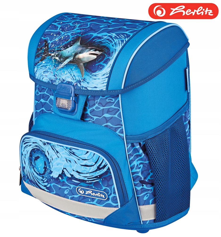 TORNISTER PLECAK SZKOLNY HERLITZ LOOP BLUE SHARK EAN (GTIN) 4008110346038