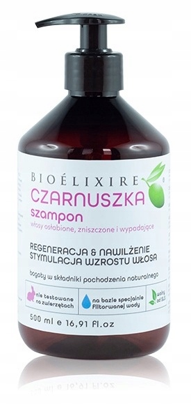 

Bioelixire Szampon Regeneracja Z Czarnuszką 500ML