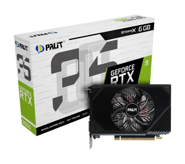 Karta graficzna Palit GeForce Rtx 3050 StormX 6 Gb GDDR6