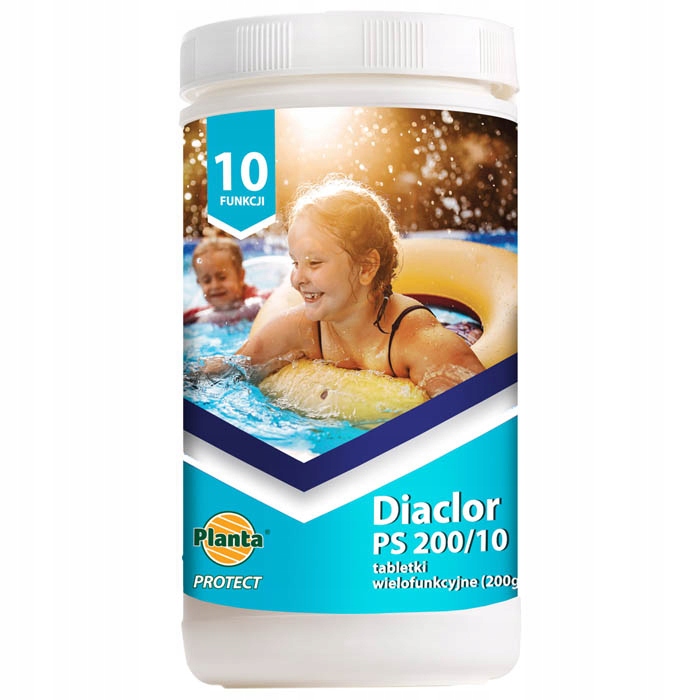 

5X Tabletki 200g Wielofunkcyjne 10w1 Do Basenu 1kg