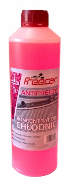 

Koncentrat Płyn Do Chłodnic Antifreeze 1L różowy
