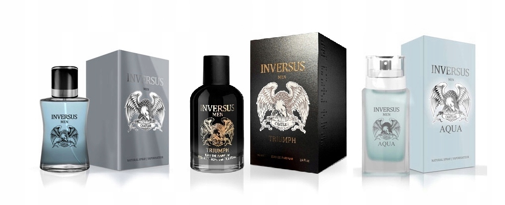 Chatler Inversus Aqua Triumph 3x100 ml Edp Set