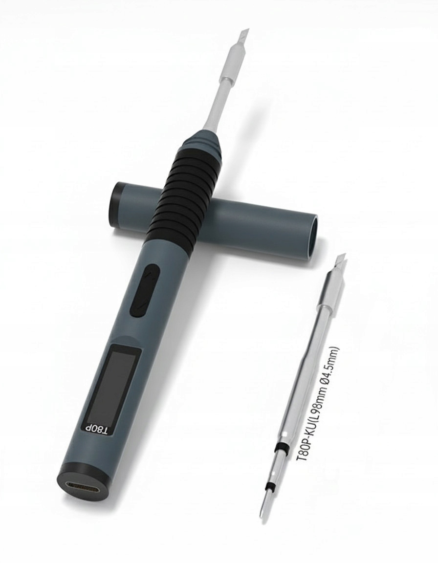 Alientek inteligentna przenośna lutownic T80P 100W