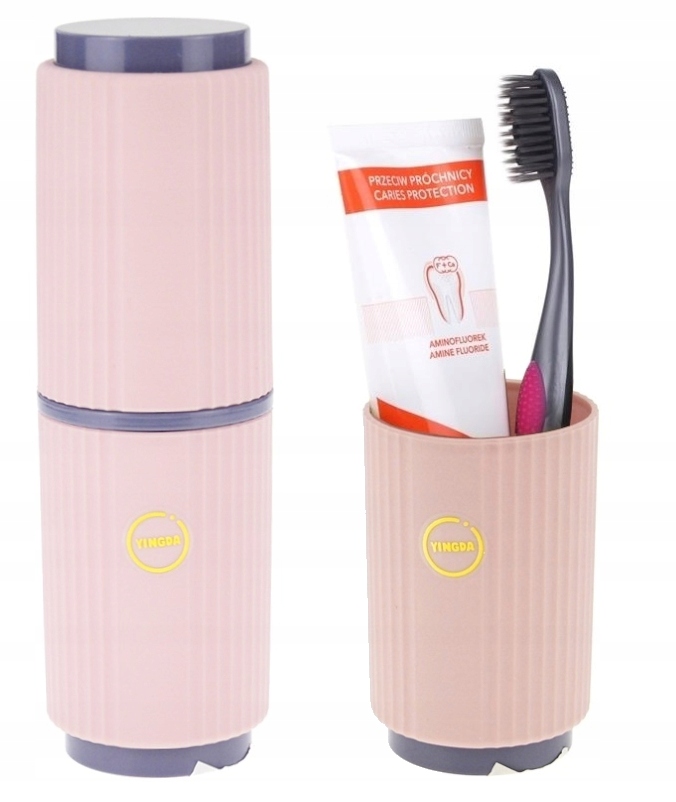 ETUI PODRÓŻNE POJEMNIK KUBEK NA SZCZOTKĘ PASTĘ DO ZĘBÓW Kod producenta CH-231264