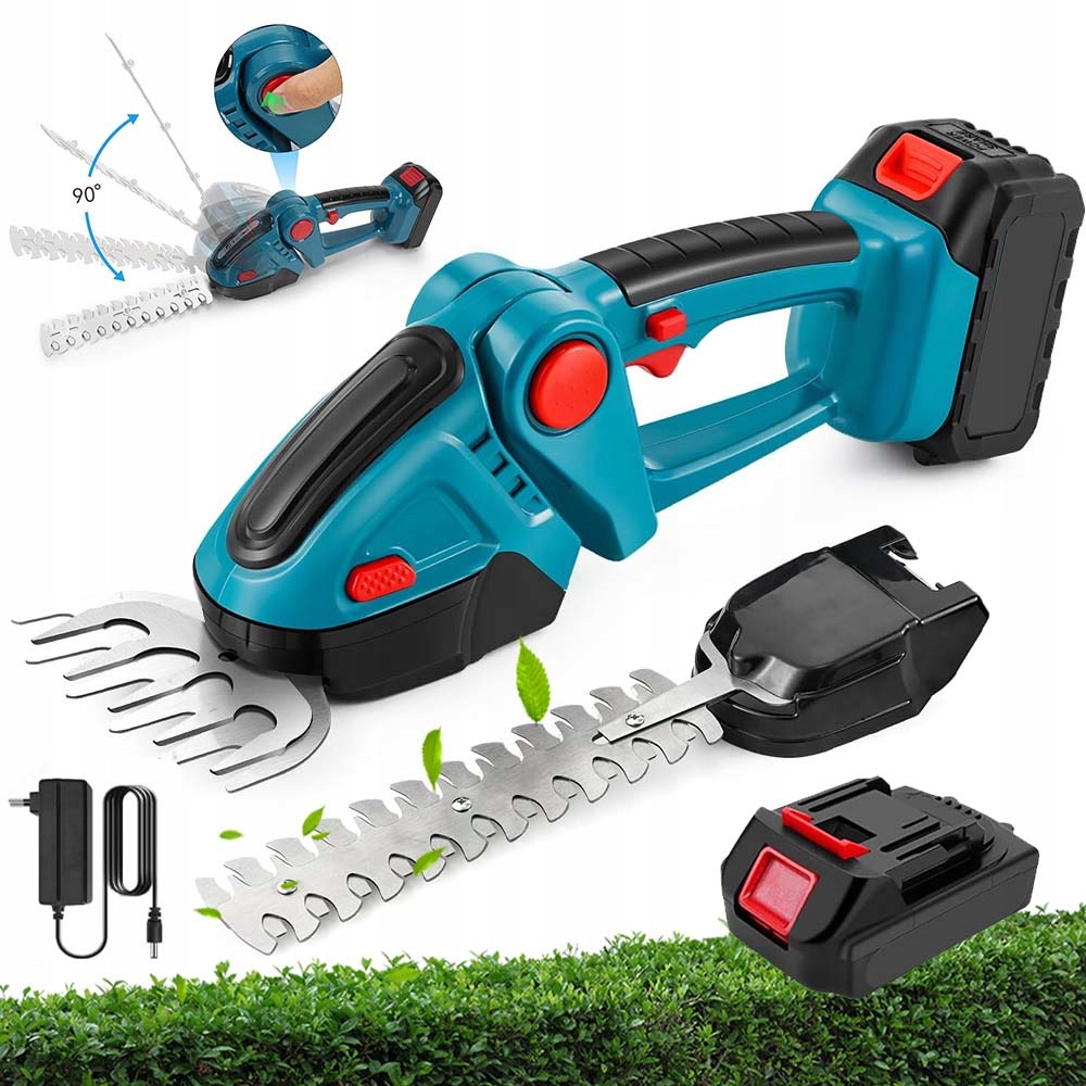 Nożyce Do Trawy Akumulatorowe Do Trawy I Krzewów Krzew Ogród 2W1 24V 390W