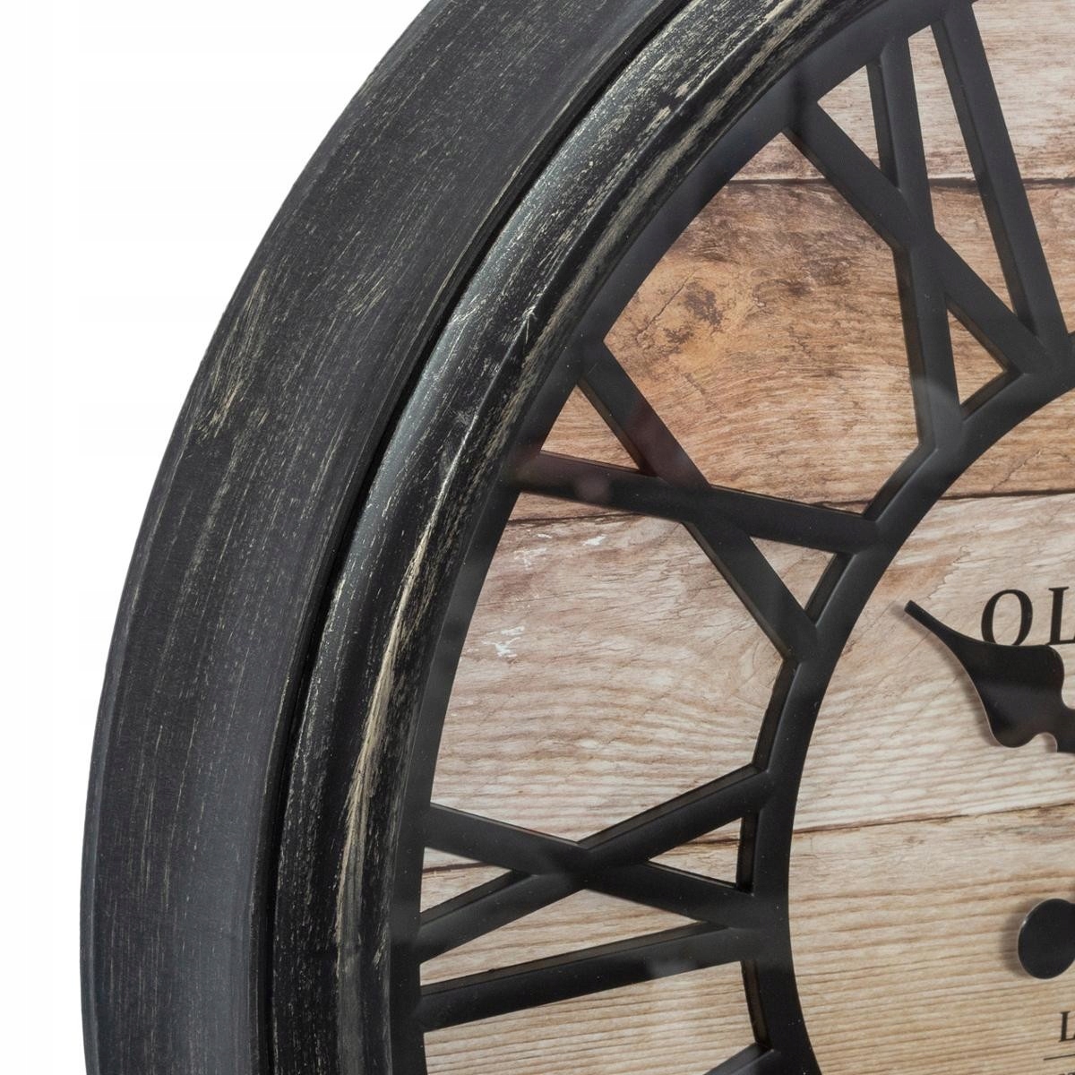 ZEGAR SZKŁO 50 cm LOFT VINTAGE SKANDYNAWIA EAN (GTIN) 3560238670576