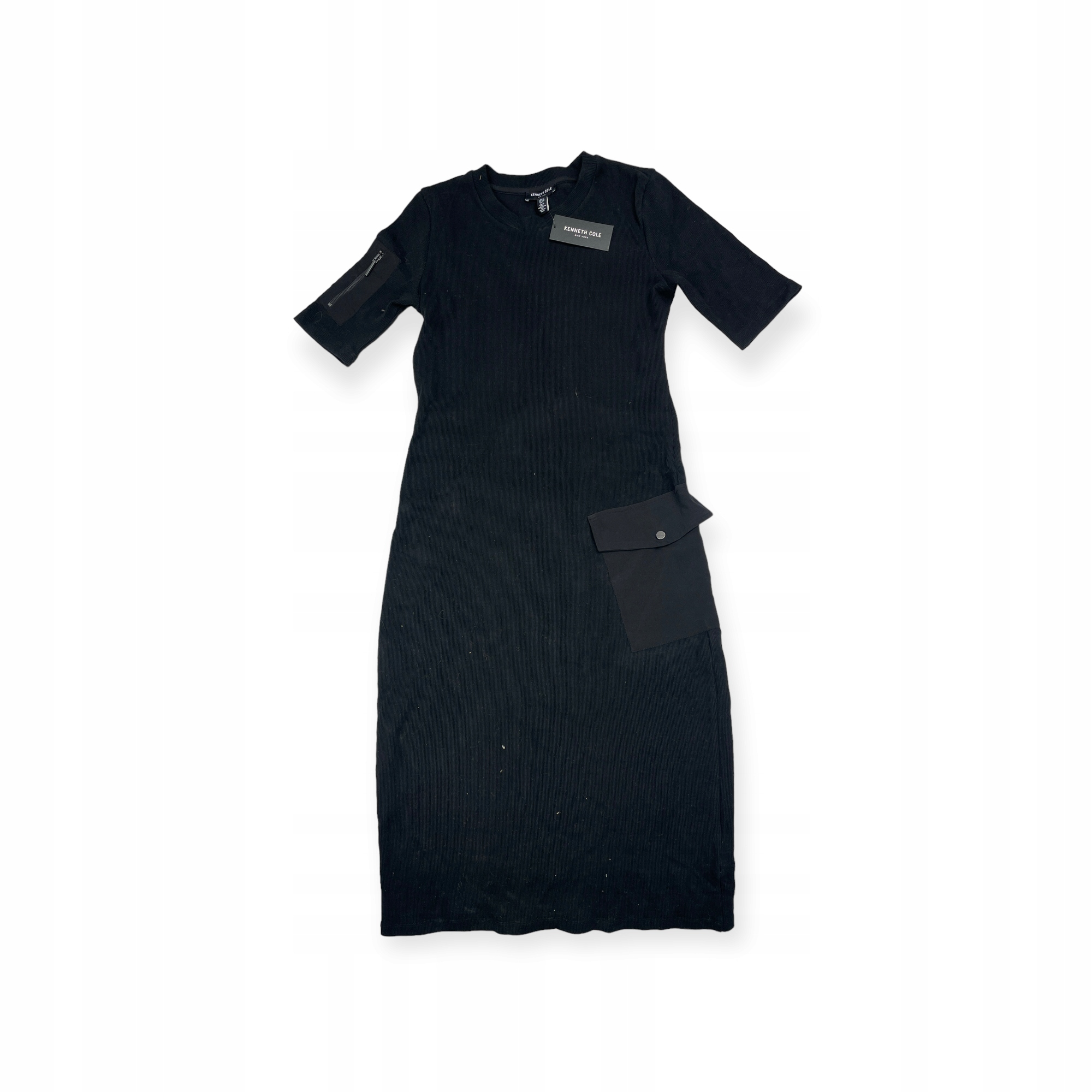 Jednoduchá šaty s rukávy Kenneth Cole S