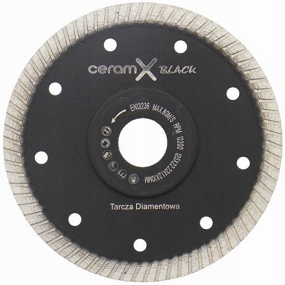 

Tarcza Diamentowa Do Cięcia Gresu CeramX 125 Turbo