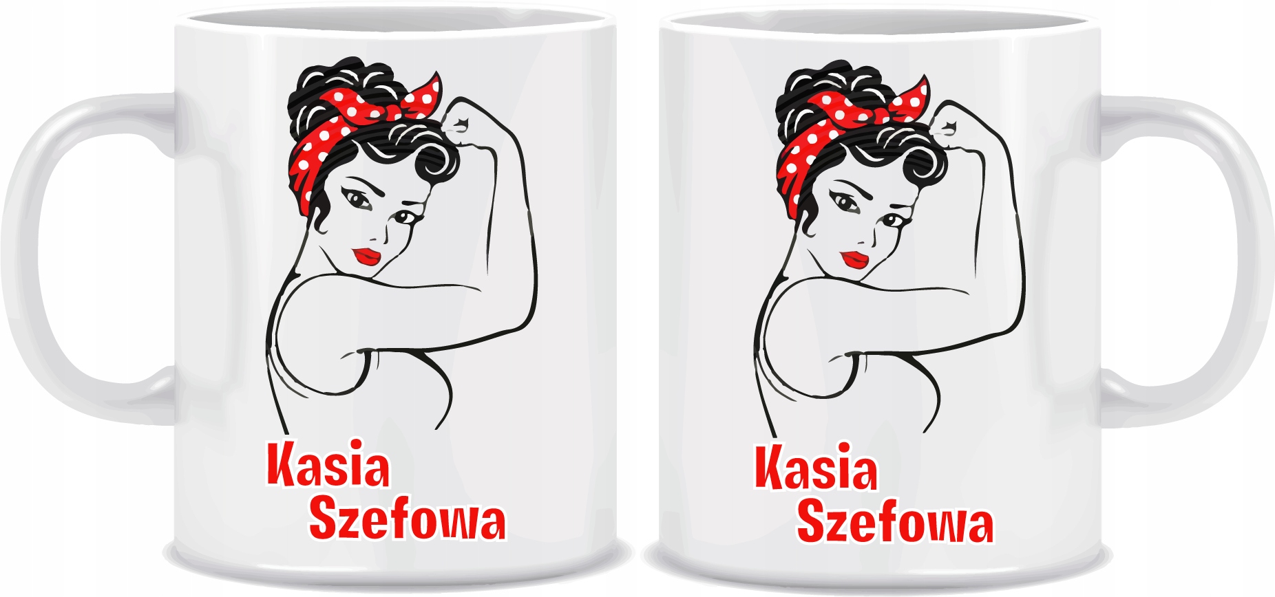

Kubek Szefowej Kierowniczki Kobiety + Imię 330ml
