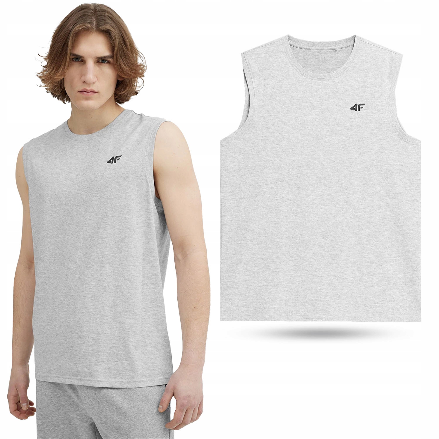 KOSZULKA MĘSKA 4F BEZRĘKAWNIK TANK TOP SS23M016 Marka 4F