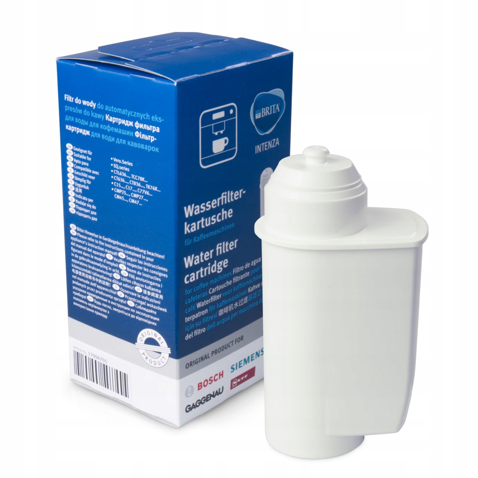 

Siemens TCZ7003 Filtr Do Ekspresu EQ.9 TI903209RW