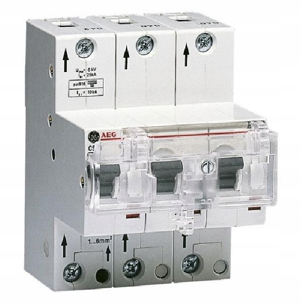Wyłącznik nadprądowy selektywny 3P S93 Cs 20A 25kA Abb