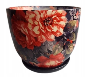 

Doniczka Ceramiczna podstawką Ø 19cm Baryłka