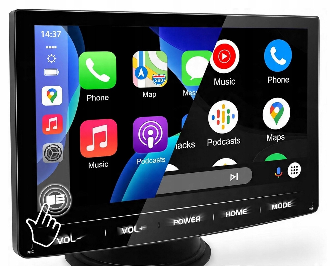 Autorádio Urvolax Bt Fm Iphone Carplay Android Auto 7"