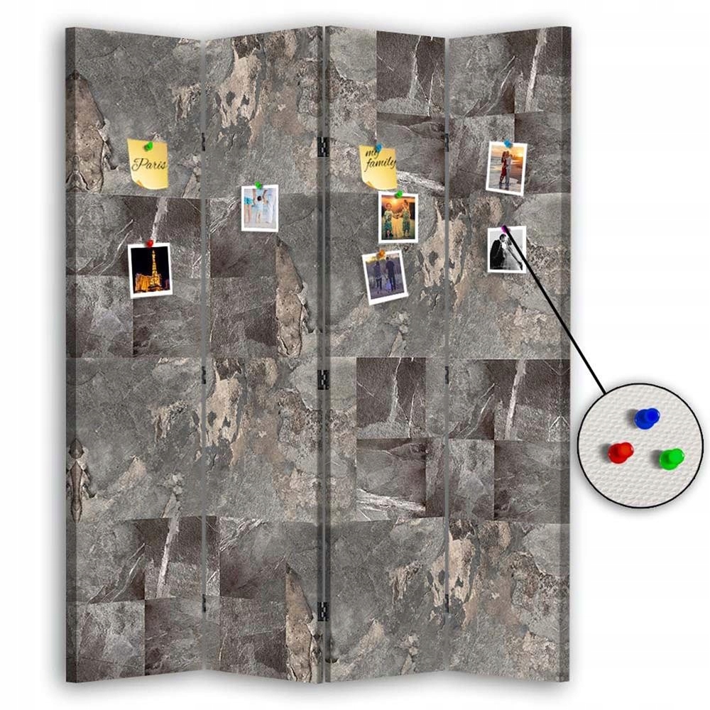 Paraván oboustranný korkový, Kouzlo diskrétnosti 145x170