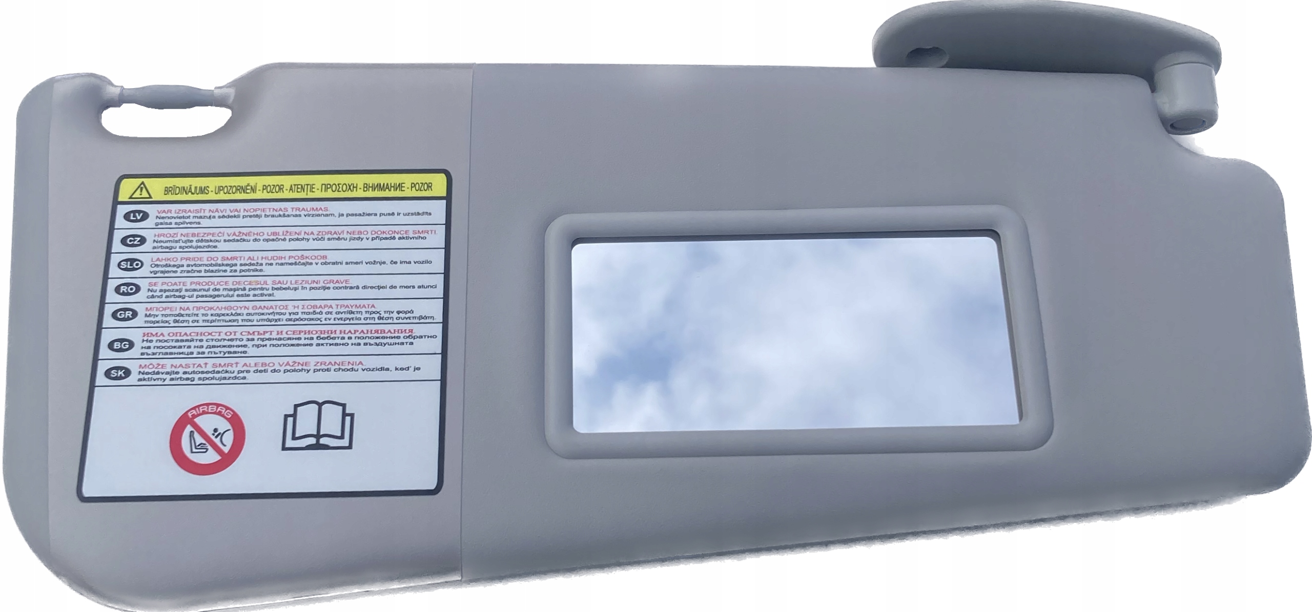 DASZEK OSŁONA PRZECIWSŁONECZNA FIAT PUNTO EVO 735509468 NOWY ORYGINALNY OE