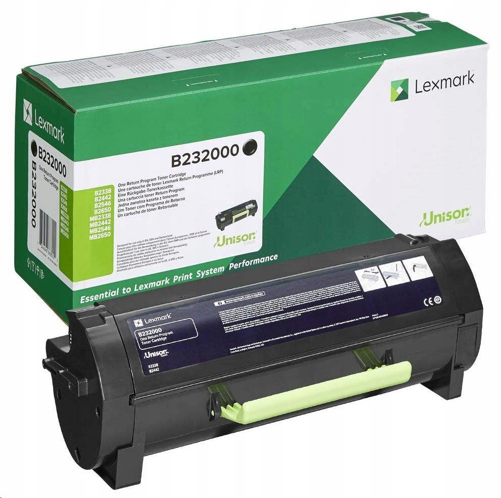 Čierny toner Lexmark pre B2338/ B2442/ B2546/ B2650/ MB2338/ MB2442/…