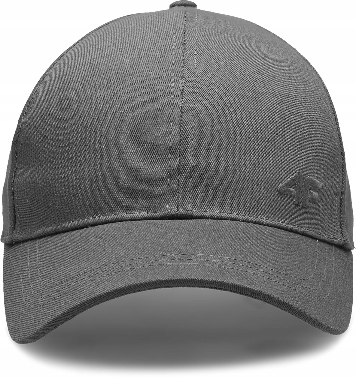 4F CZAPKA Z DASZKIEM CAU005 25S SZARA bejsbolówka Marka 4F