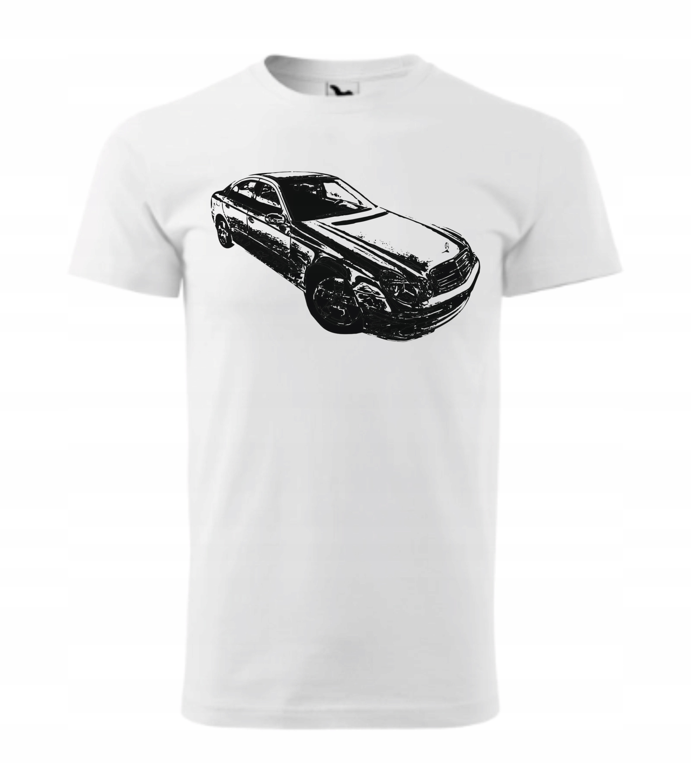 

Koszulka mercedes W211 t-shirt z autem prezent A3