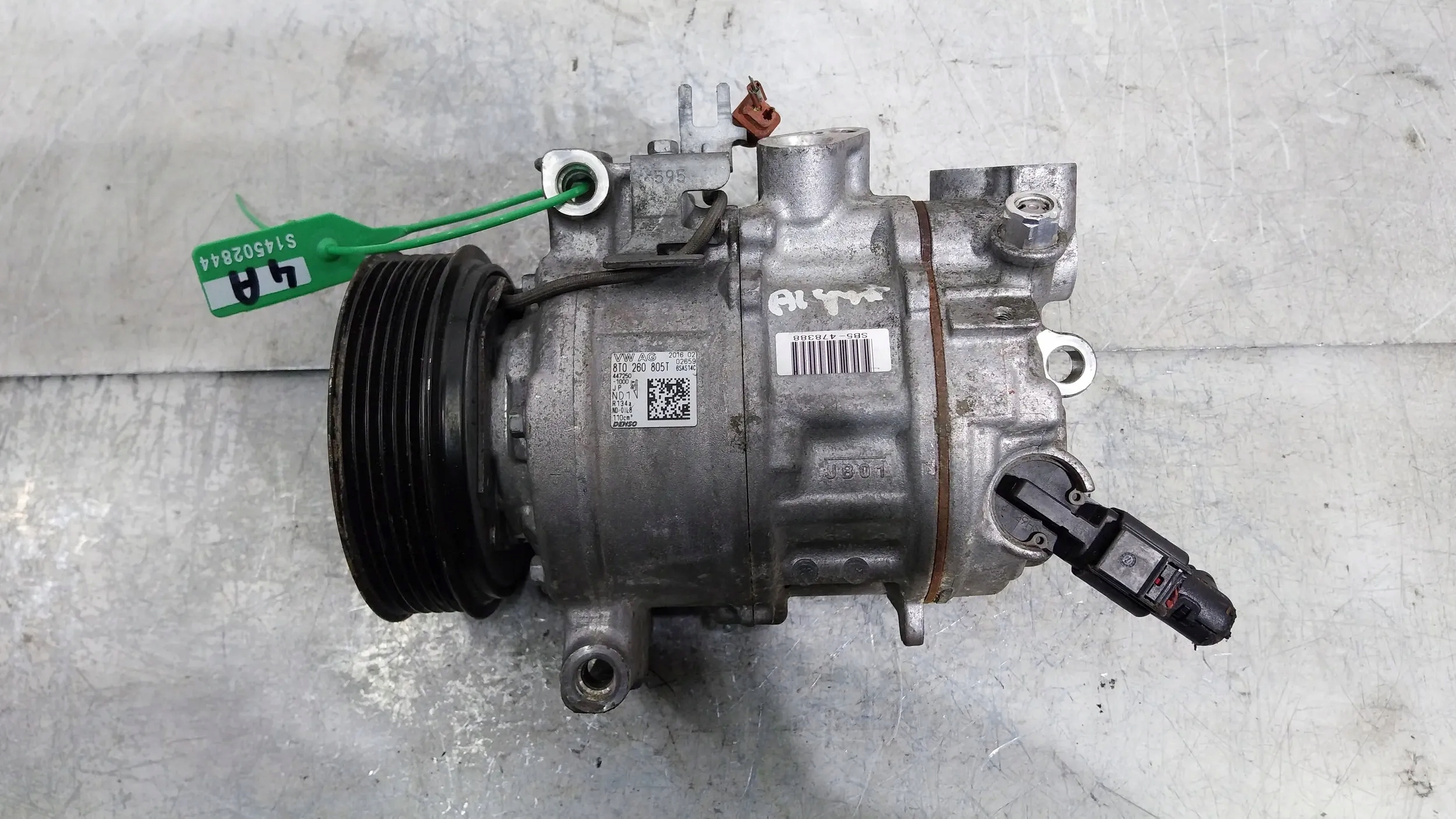 air conditioning compressor compressor; 8T0260805T Audi A4 A5 A6 Q5 2.0 TDI