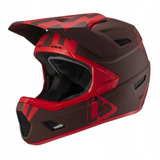 Leatt (výprodej) Cyklistická Přilba Dbx 3.0 Dh V19.3 Helmet Stadium Ruby Barva
