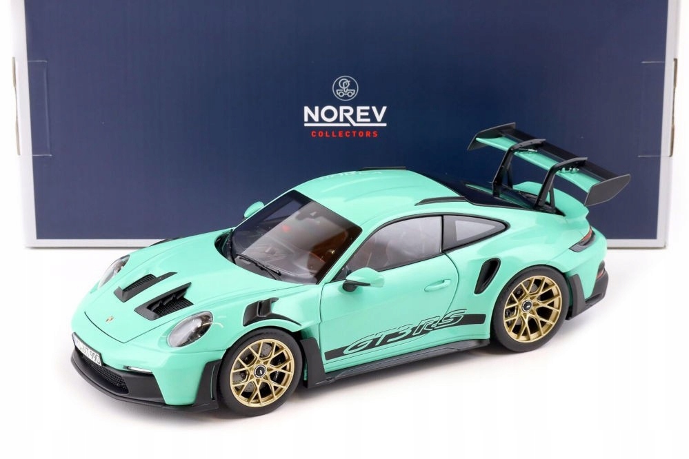 Norev Porsche 911 (992) GT3 Rs 2022 Mátově zelená 1:18