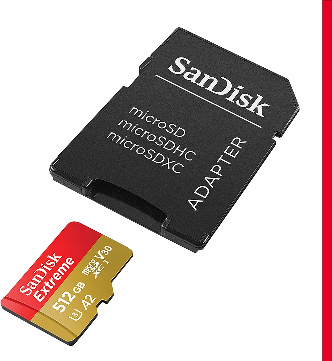 Karta pamięci SanDisk Extreme 512 GB microSDXC Model 96454