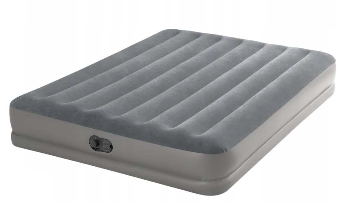 Turistická Postel Matrace Nafukovací Intex 64114 Pumpa Usb 152x203x30 cm