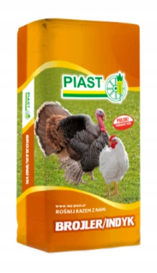 Karma dla kur Piast Brojler 1G 25 kg