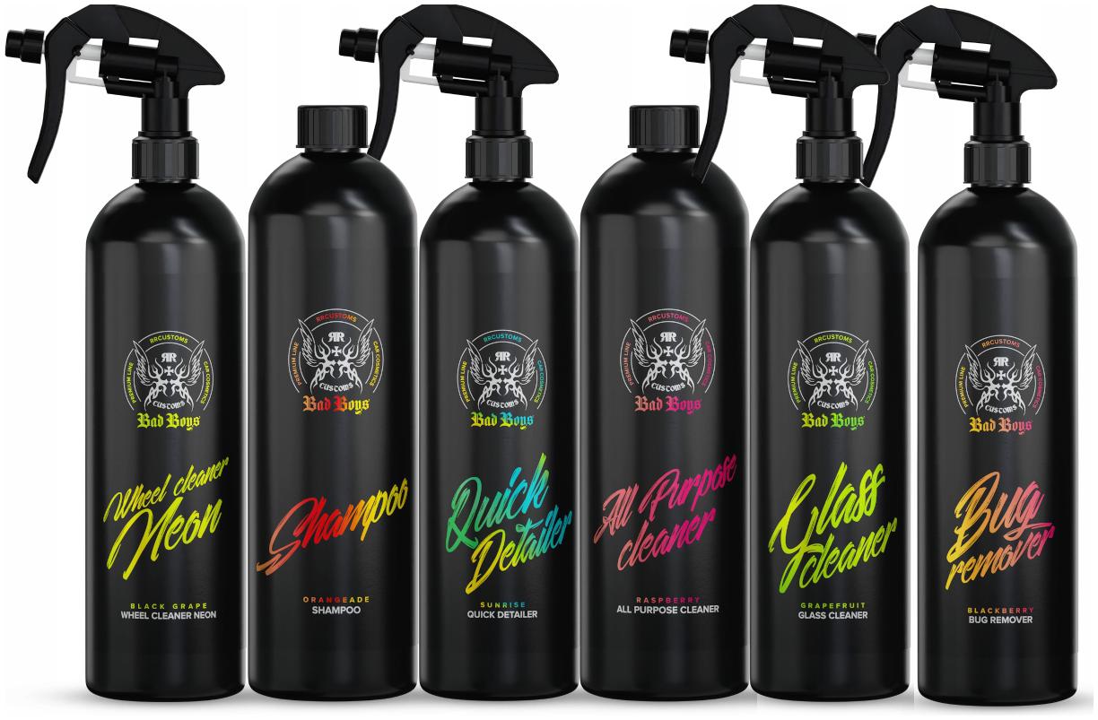 RR Customs RRC Bad Boys Mega Zestaw Kosmetyków Do Auta Detailing Prezent