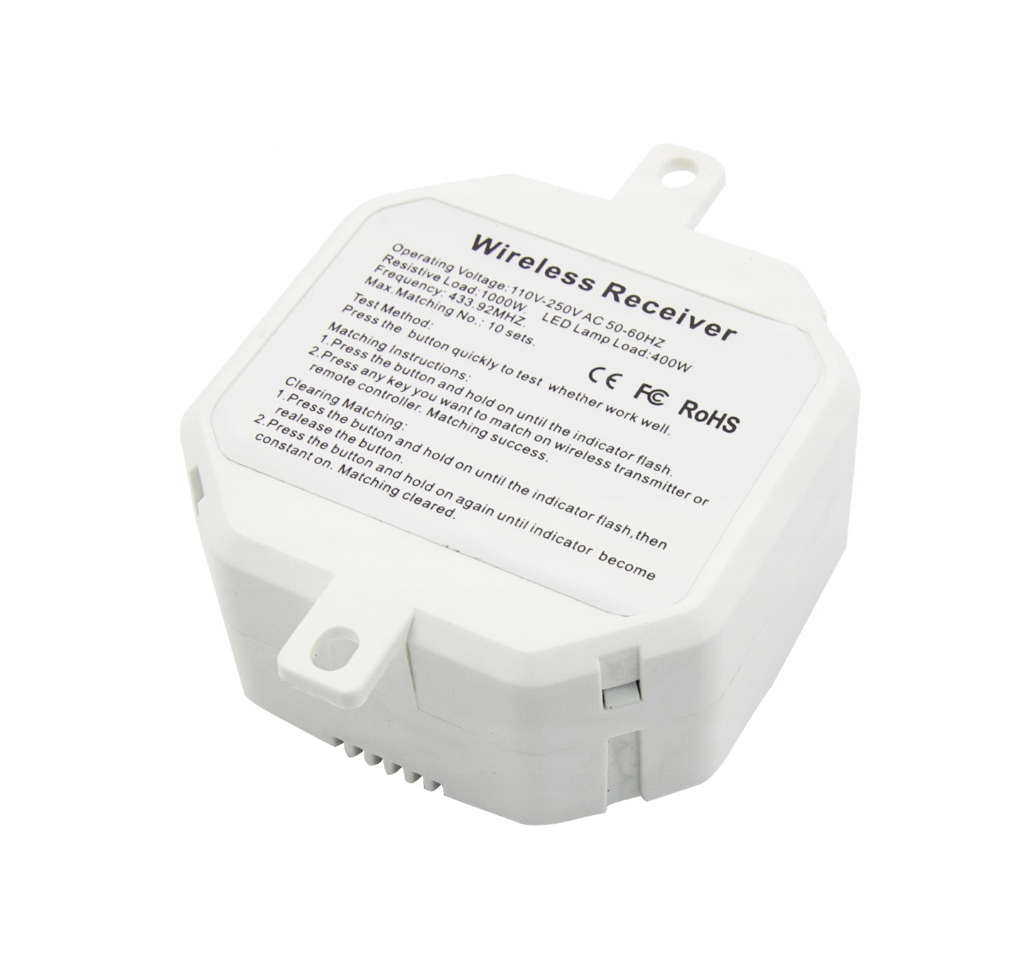 PRZEKAŹNIK STEROWNIK WŁĄCZNIK WIFi TUYA SMART HOME 10A B-LINE ZDALNE BLINE