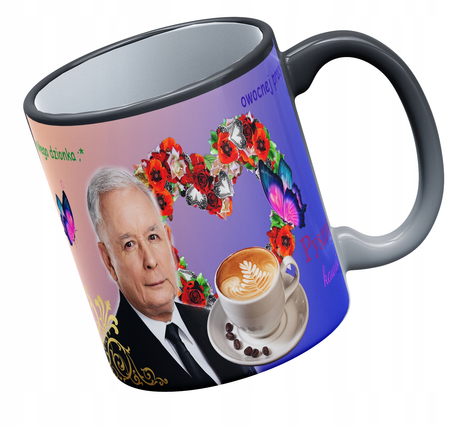 

Kubek Czarny Magic Fp M2P Pysznej Kawusi 04