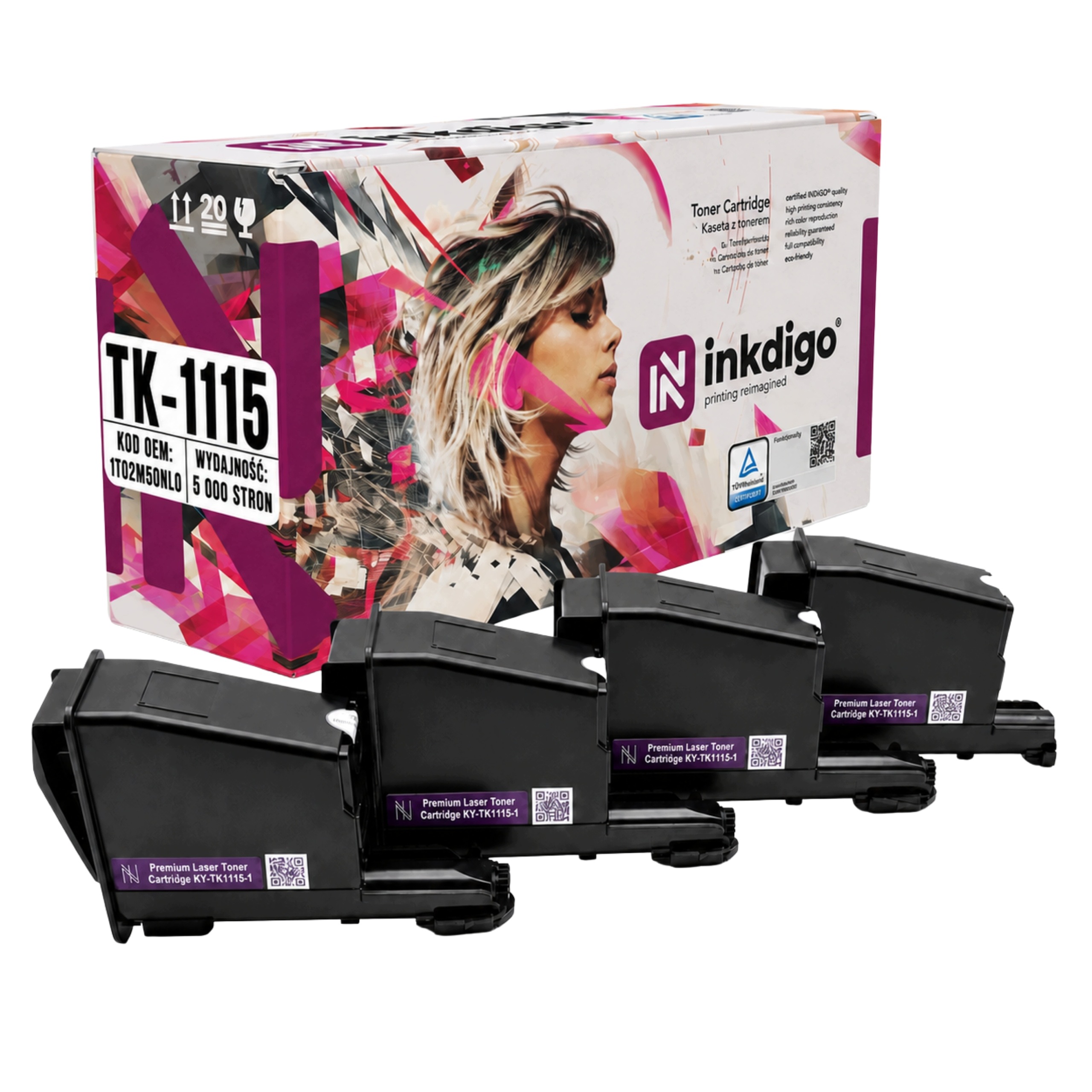 Náhradní Tonery Pro Kyocer FS-1041 FS-1220 TK-1115