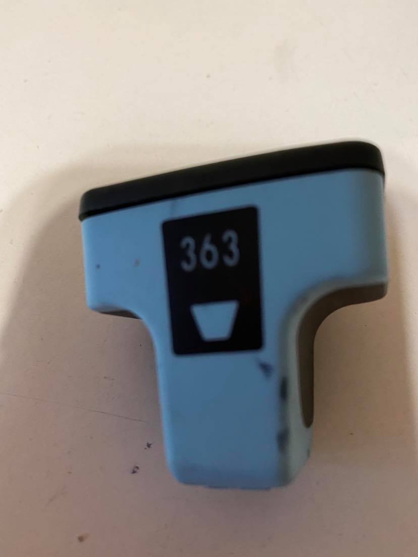 HP WKŁAD TUSZ 363 LC CYAN CB283E ORYGNIAŁ PUSTY