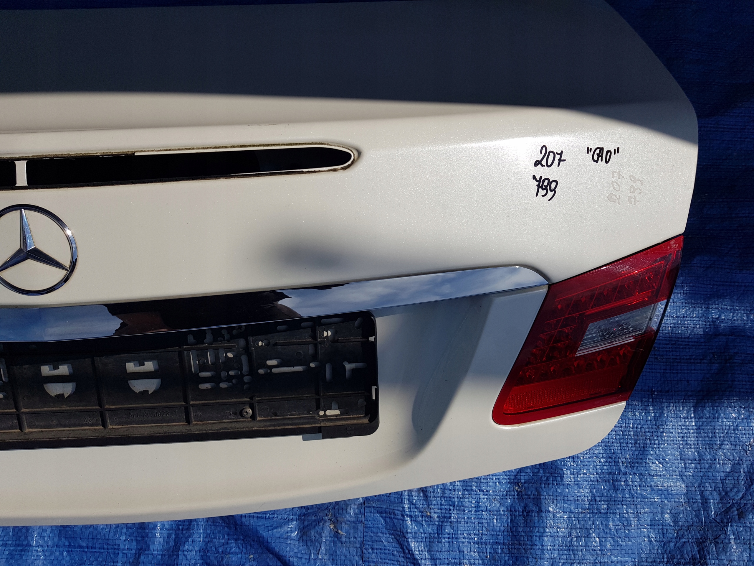 trunk door MERCEDES W207 C207 COUPE 799 C799