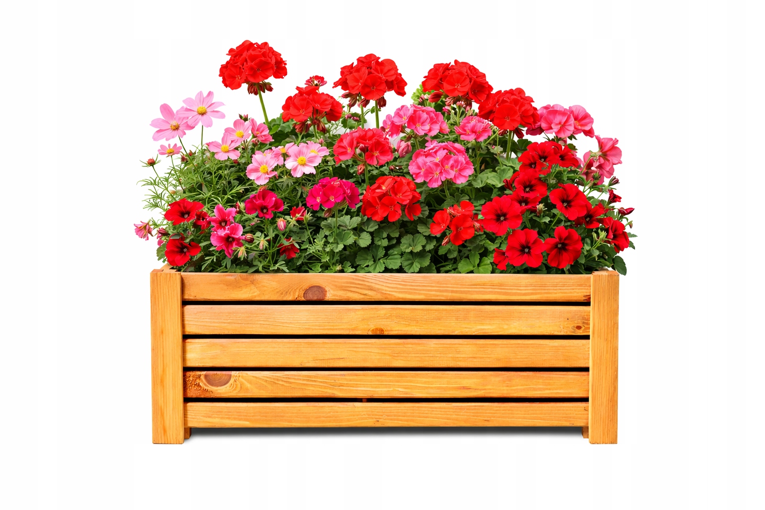 Drewniana Donica Ogrodowa na taras Skrzynka 60 cm