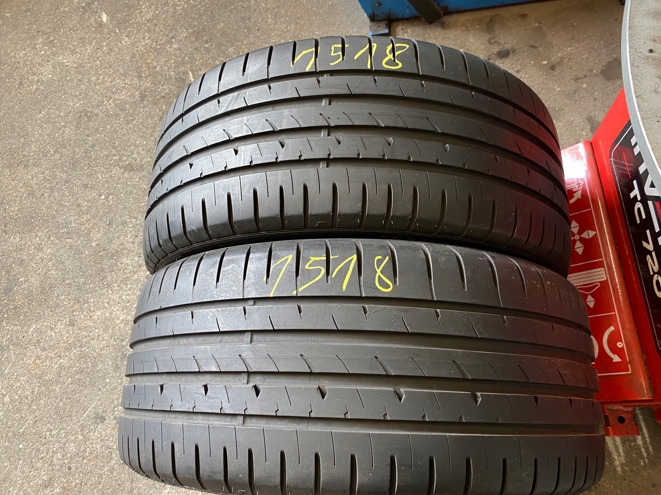 2 tyres summer 245/35R18 GOODYEAR ASYMMETRIC 2 RUN FLAT 6mm