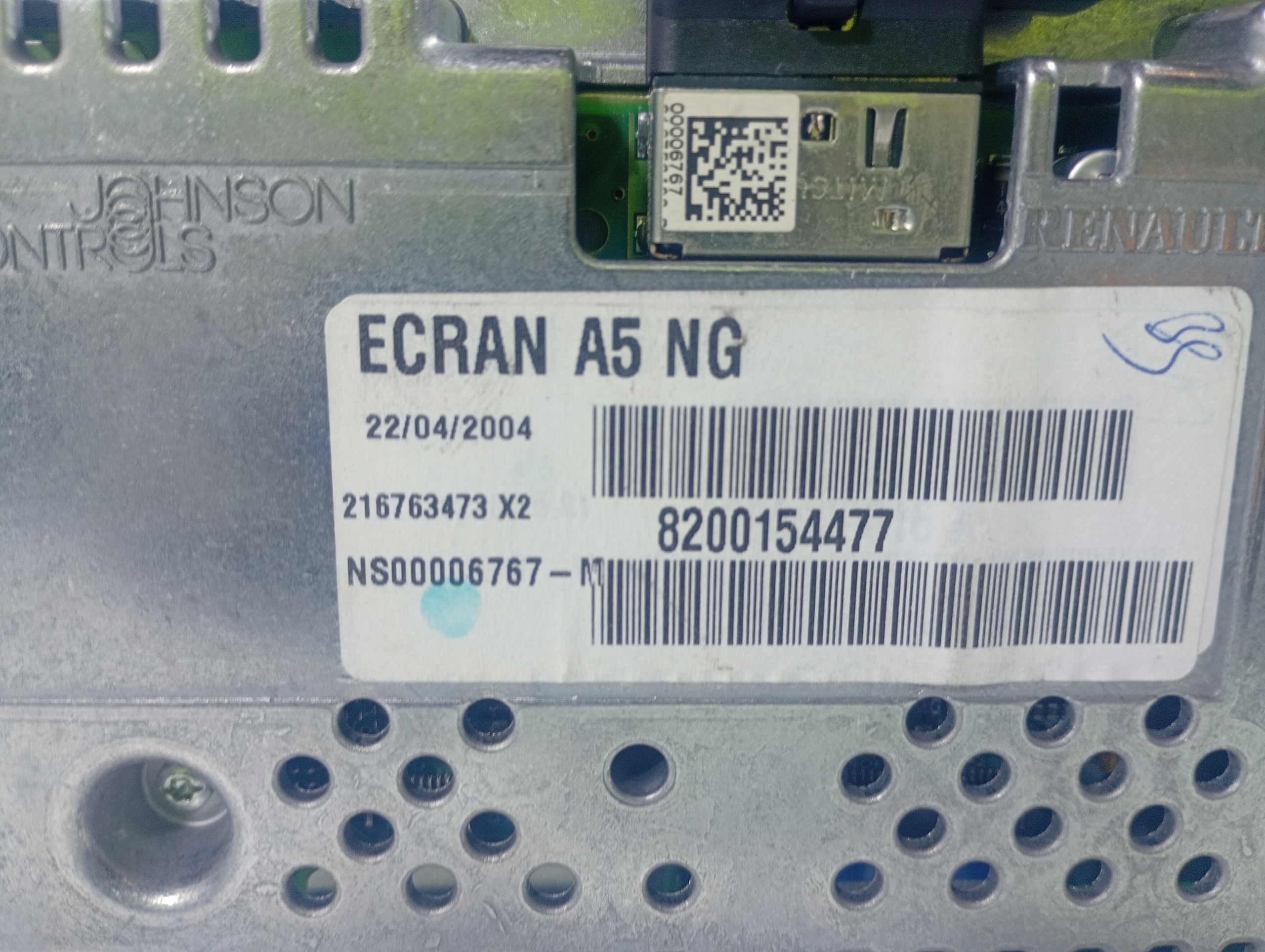 RENAULT ESPACE IV 4 02-15 EKRAN display OE 8200154477