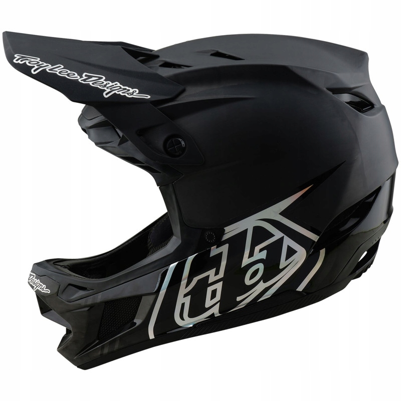 Troy Lee Designs Přilba D4 Carbon Mips integrální stealth black L (58-59 cm