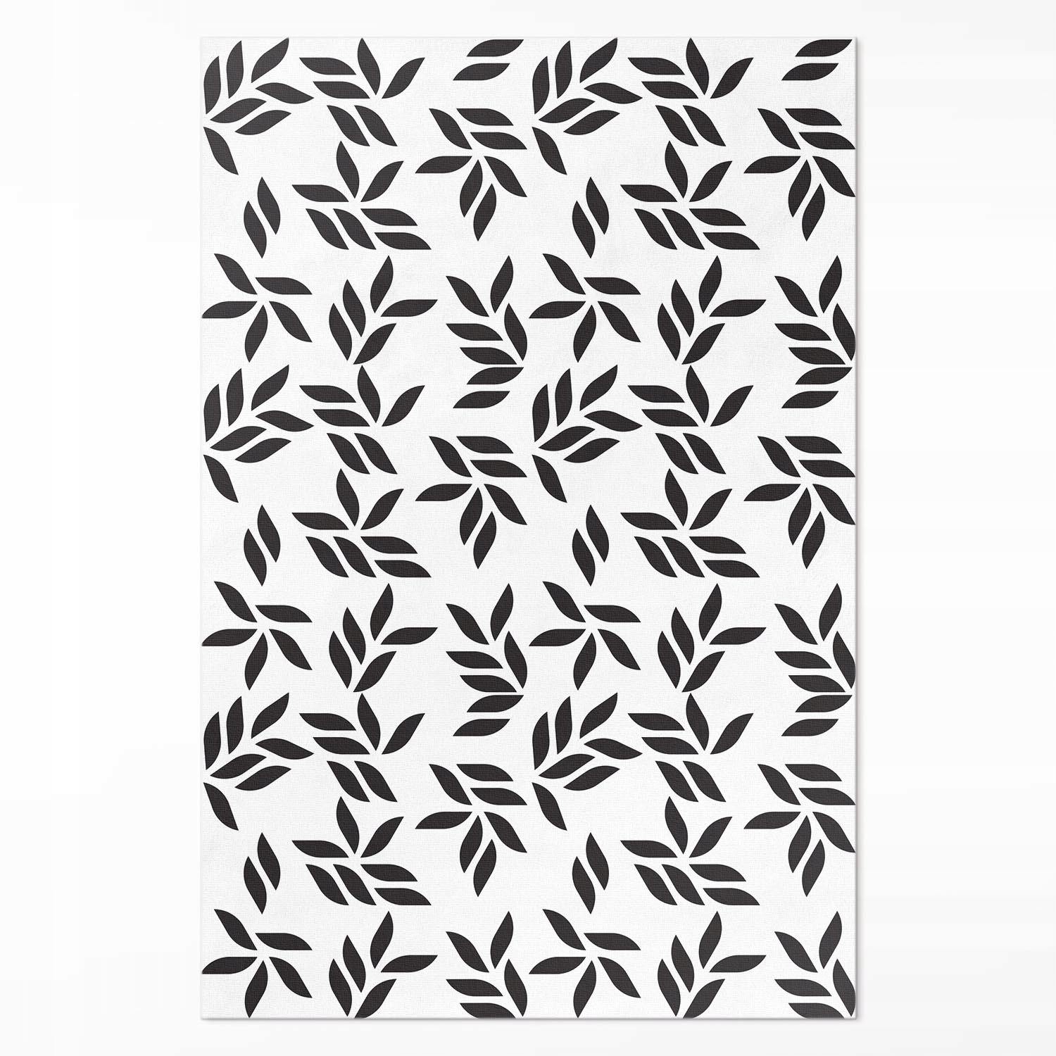 Vinylový koberec do loftových interiérov Minimalistický vzor listov 120 x 180 cm