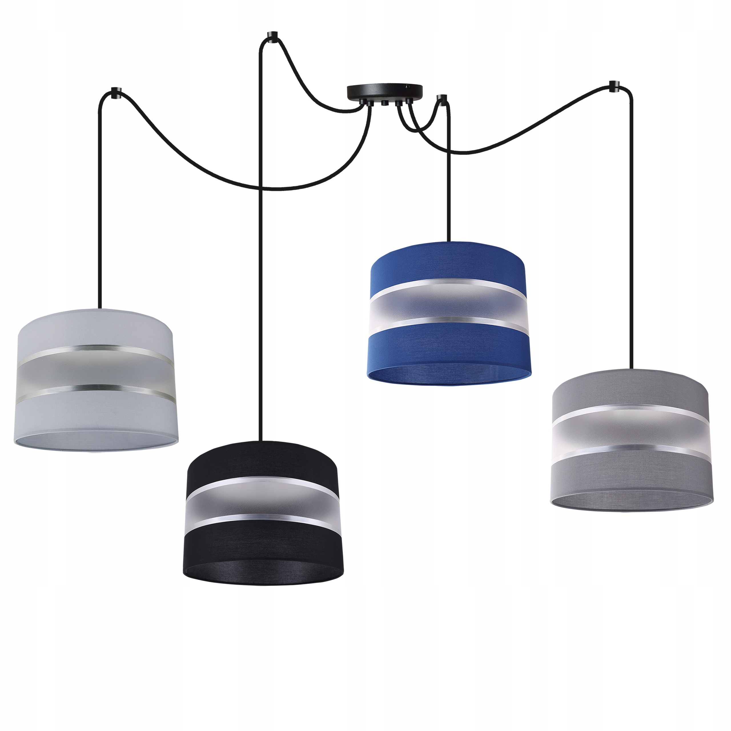 

Lampa Wisząca Sufitowa Żyrandol Loft Abażur Pająk
