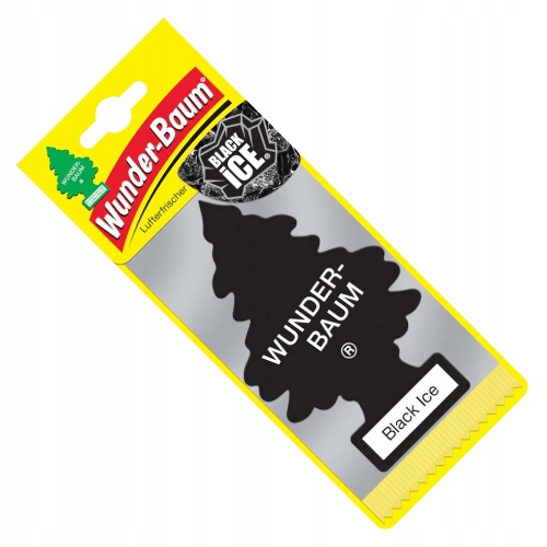 Wunder Baum Black Clasic Zapach Samochodowy Czarny na lusterko do auta