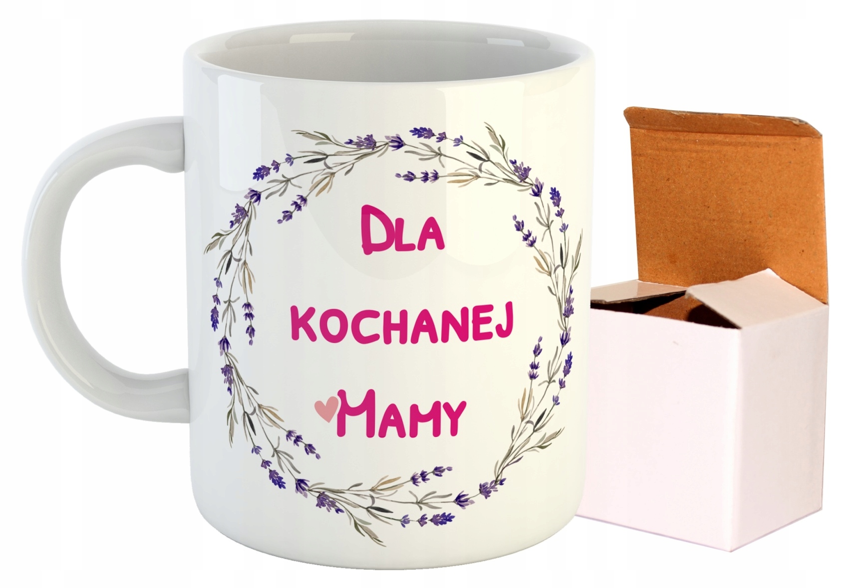 

Kubek z nadrukiem na Dzień Mamy, gotowe