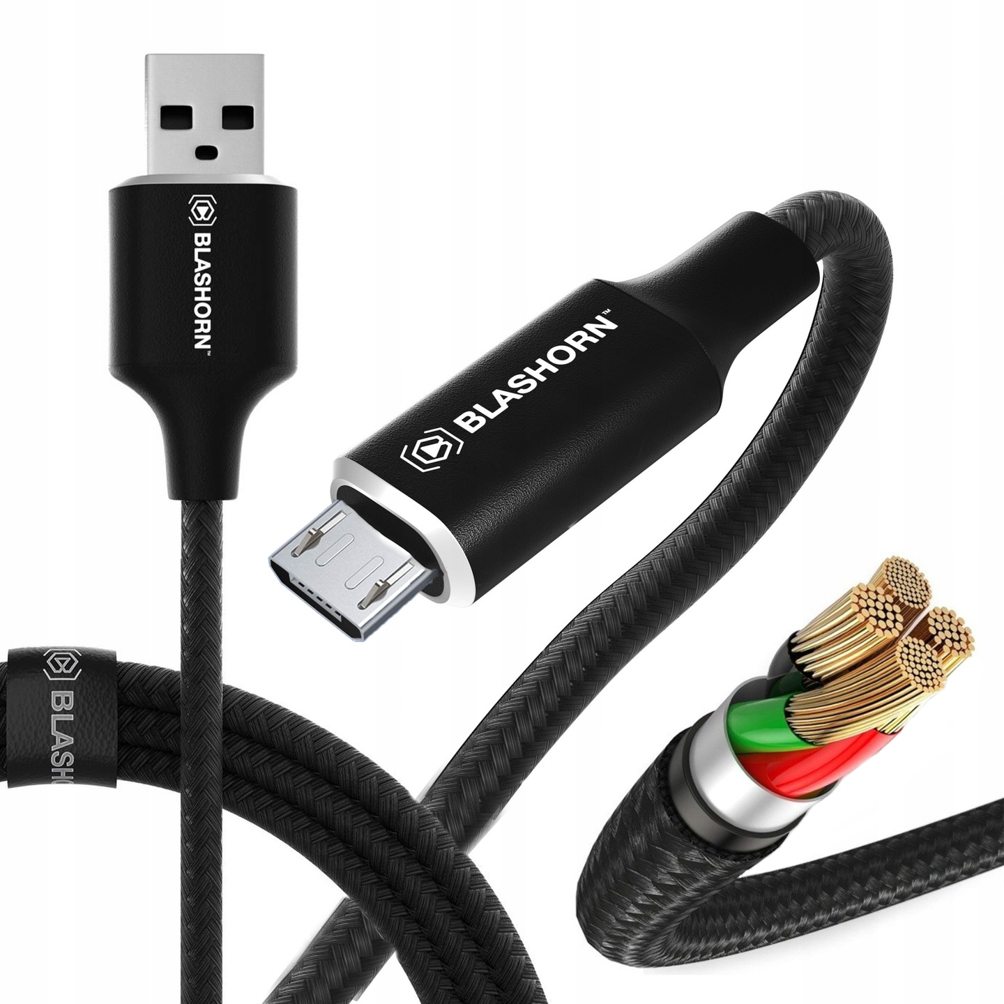 

Kabel 1,2m szybkie ładowanie ładowarka mikro Usb