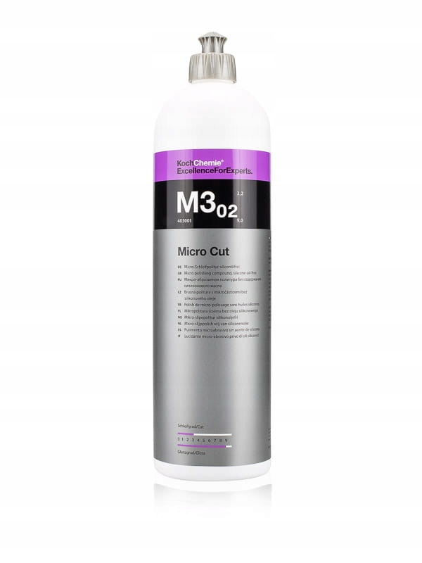 Koch Chemie M3.02 Micro Cut – jemná, dokončovacia leštiaca pasta 1L