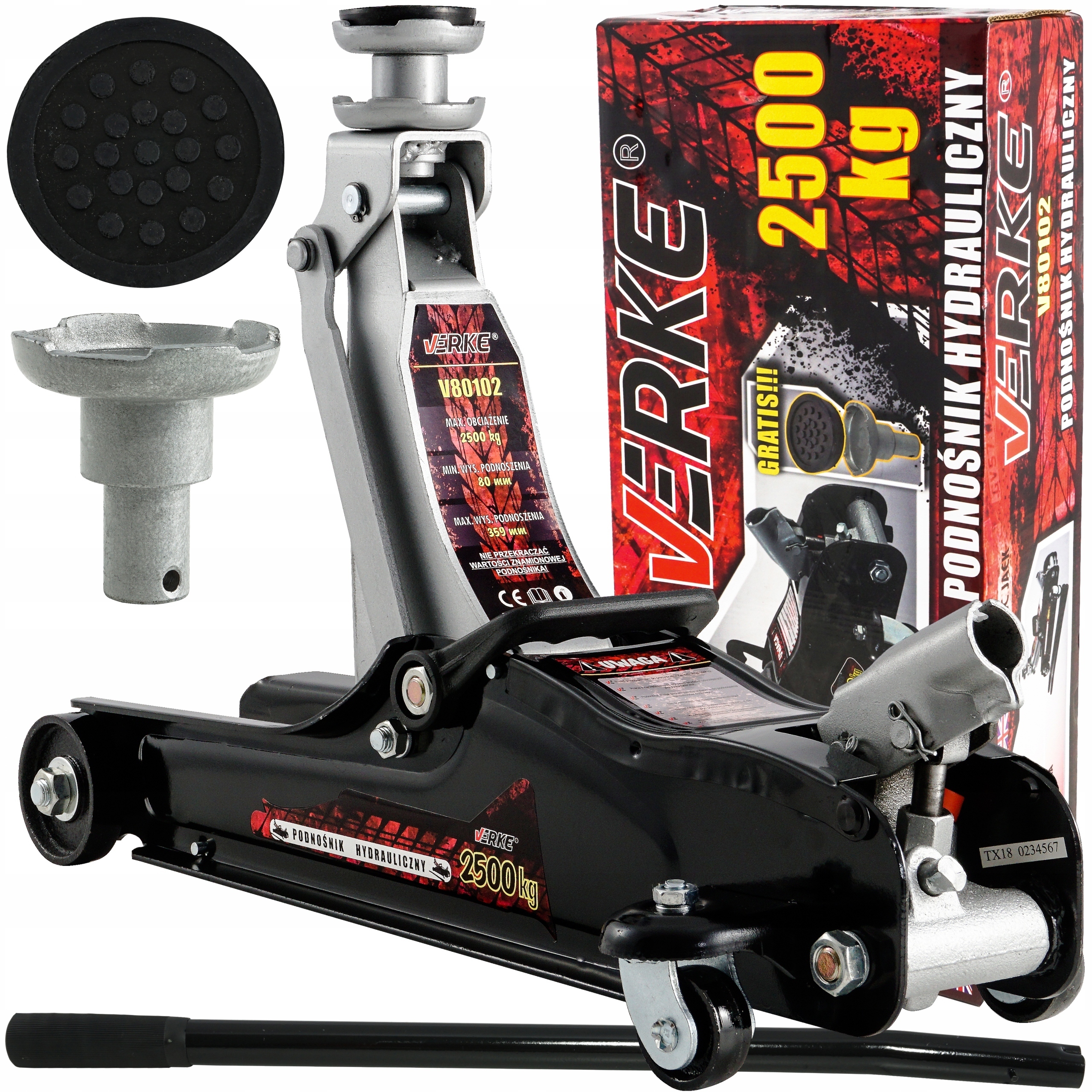 PODNOŚNIK SAMOCHODOWY HYDRAULICZNY LEWAREK ŻABA NISKOPROFILOWY NISKI 2,5T