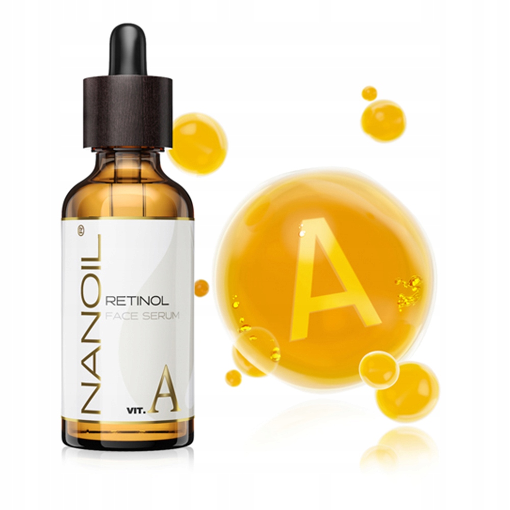 Pleťové sérum s retinolem Nanoil 50 ml – zpevňující sérum proti stárnutí