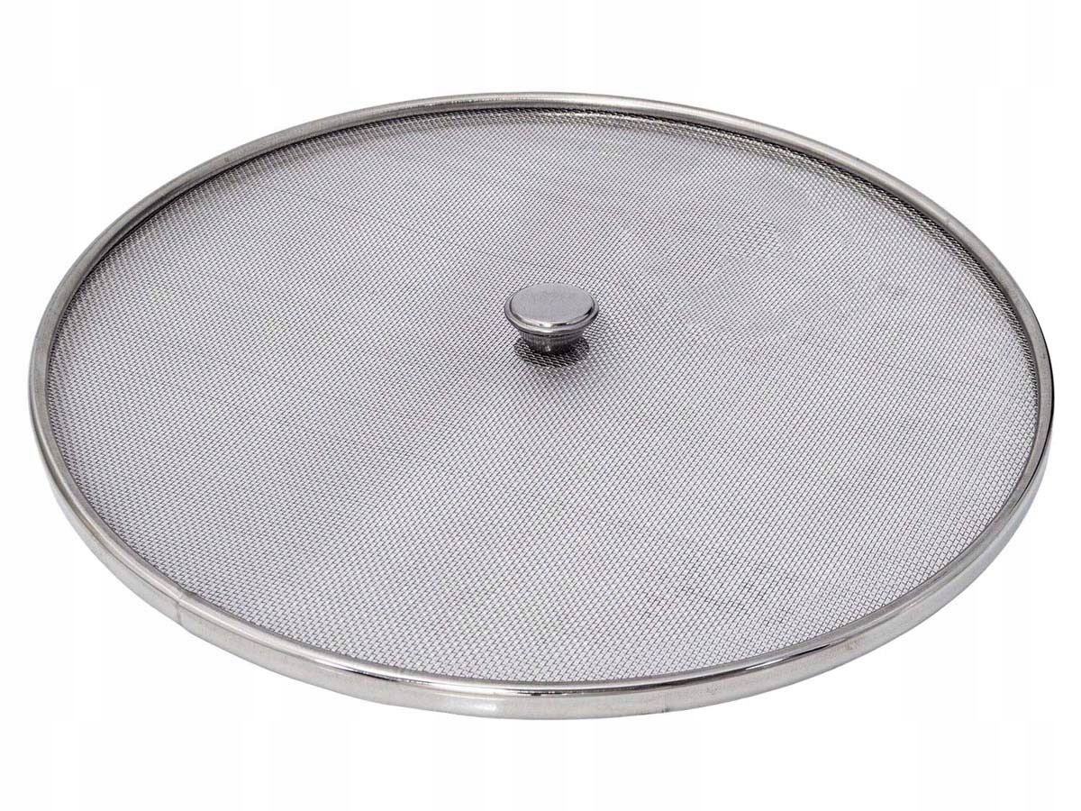 

Sitko nierdzewne na patelnię, przykrywka 28 cm