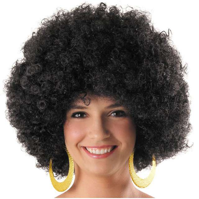 

Peruka Afro duża murzyn Murzynka gęsta XL czarna